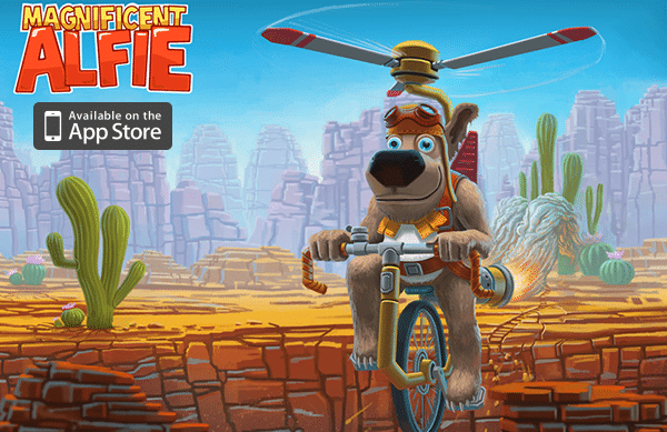 Magnificent Alfie coming soon to the App Store - Dino Robot - Dino Corps
