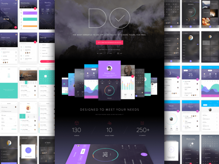 5 Great UI Kits All App Designers Should Check Out - User interface design