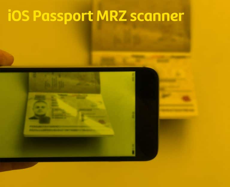 Mobile Passport MRZ OCR SDK for iOS - Machine-readable passport