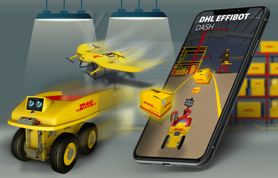 DHL Effibot Game App