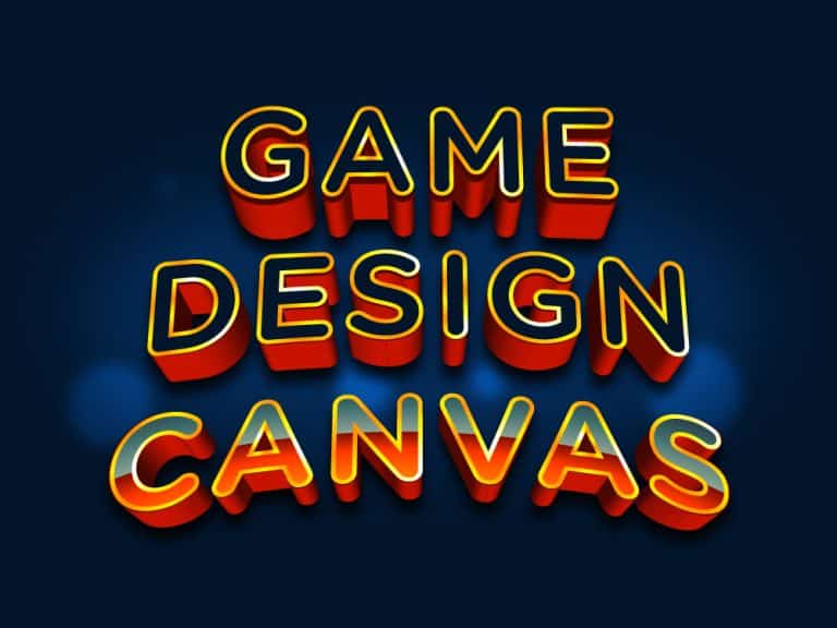 game design canvas